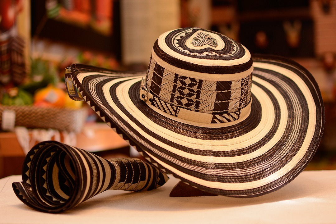 Sombrero volteado